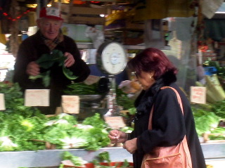 fennel man at market