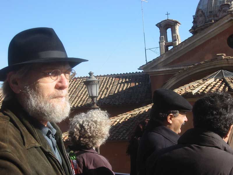 Charles in Rome, Jan.  2004