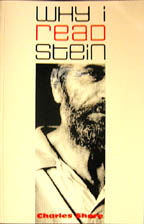 Charles Shere: Why I Read Stein cover