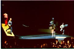 wide shot, stage