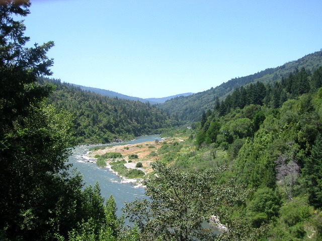 Klamath River upstream, Weitchpec