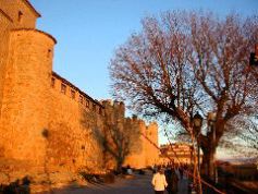 Avila at sunset