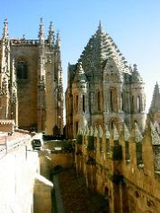 Salamanca: Cathedral roofs